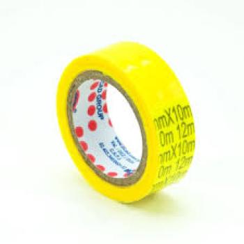 Fita Adesiva 12x10 Rs Eurocell Cor Amarela - Eurocel