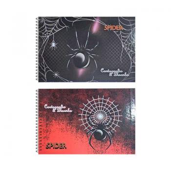 Caderno de Cartografia e Desenho 96 Fls Spider - Maxima