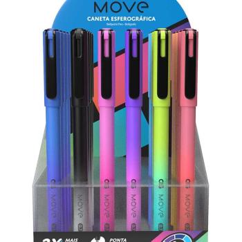 Caneta Esferografica  Cis 0.7 Move Cores Sortidas - Cis