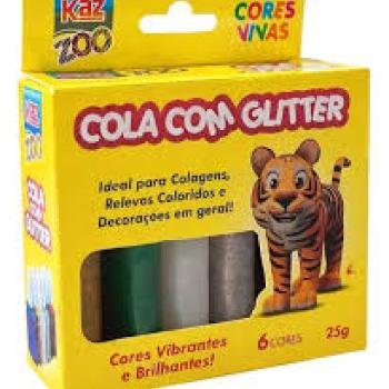 Cola com Glitter 25G 6 Cores -KZ4367 - Kaz