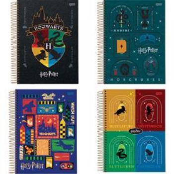 Caderno 01x01 Capa Dura Harry Potter 80Fls