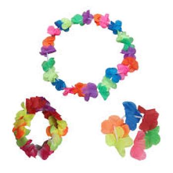 Kit Carnaval  Colar e Pulseira e Tiara - Importado