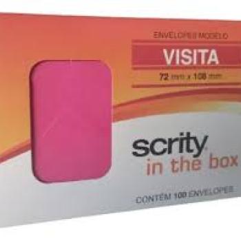 Envelope Convite Scrity Rosa Choque 160x235 Valor por Unidade