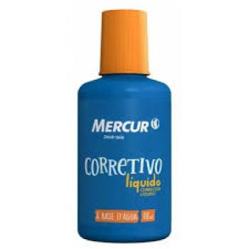 Corretivo Liquido 18Ml a Base de Agua - Mercur