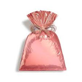 Saco para Presente 25X37 cm Metalizado Rosa Gold Chomus- Valor da Unidade