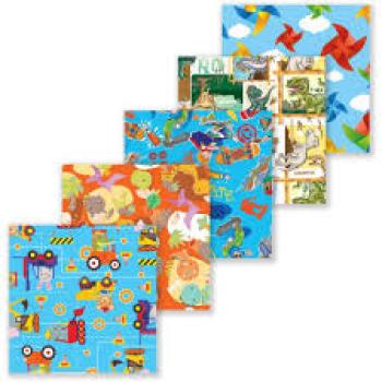 Saco Metalizado 30X45CM Infantil Estampas Sortidas- Valor por Unidade