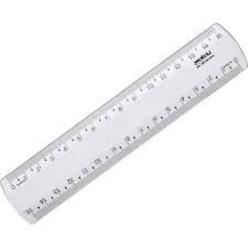Régua de Polietileno New Cristal 15cm Maxcril