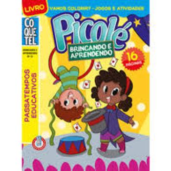 Livro Coquetel Brincando e Aprendendo  nr11- Coquetel