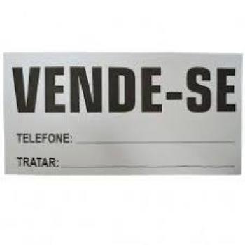 Cartaz de Vende-se 315x155mm - Kaz - Valor por unidade