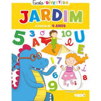 Escola Divertida Jardim  Vogais, NUmeros e Formas - Magic
