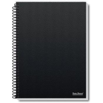 Caderno Espiral 1/4 Capa Dura Office 200 fls. - Marca Pauta Branca