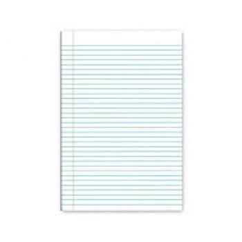 Papel Almaço com Pauta 200mmX275mm - Kaz Valor popr Unidade