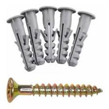 Kit  Parafusos 2,8 cm e Bucha de 6mm  com  35 Peças