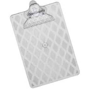 Prancheta Plástica 1/2 Oficio Cristal Maxcril