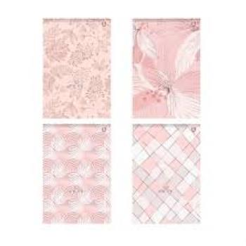 Bloco CD 80 Folhas Rosa Rose – Vertical – Capa A