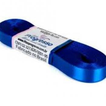 Fita de Cetim 7 mm x 10 m Azul Royal - Progresso