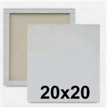 Tela para Pintura 20x20cm em Algodao