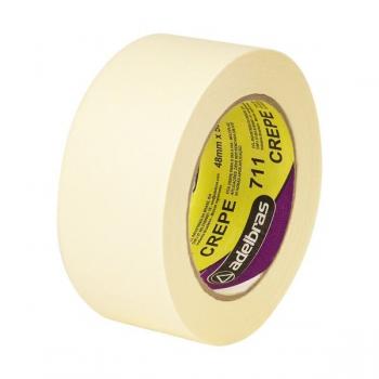 Fita Crepe 711 Crepe 48 mm x 40 m - Adelbras