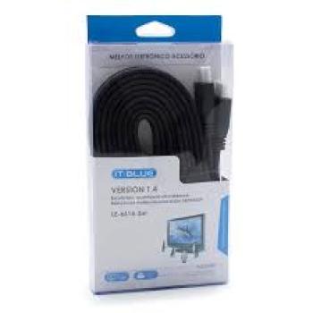 Cabo HDMI It Blue  4K LE 6614- 3 metros