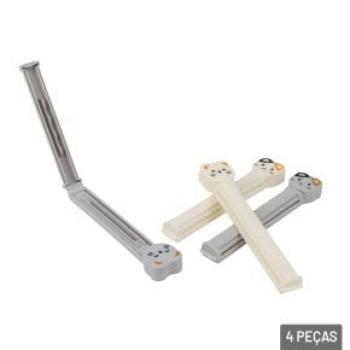Lacre para Embalagem 12cm 4 Peças - Gatinhos Color