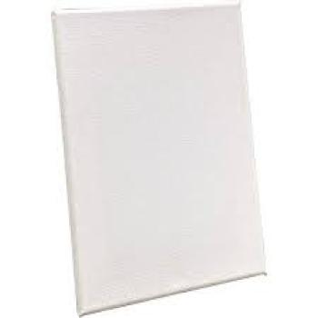 Tela para Pintura 30 cm x 40 cm Tecido com Moldura em Madeira - Stalo