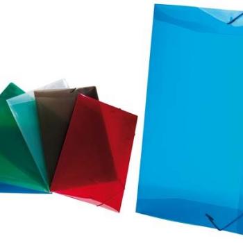 Pasta A/E Plástica  PP Oficio Dello Line Azul 335x235mm - Dello