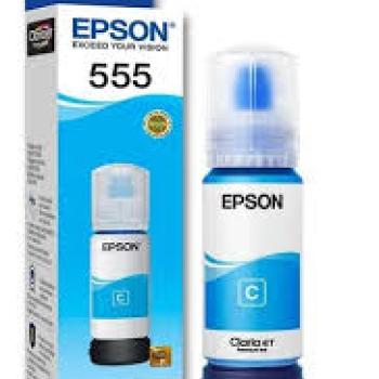Refil de Tinta Epson Ciano T555220AL - Epson * Original *