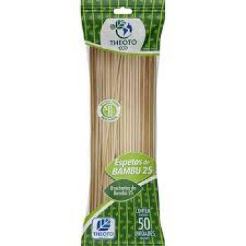 Palito para Churrasquinho 25cm Bambu