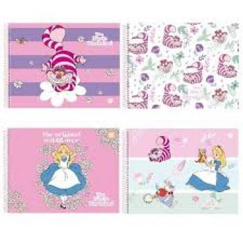 Caderno de Cartografia  1/1 CD Espiral AD 60F 275mmx200mm Alice - Animativa - Valor por Unidade