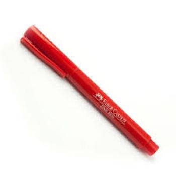 Caneta Ponta Porosa Vermelho Fine  Pen Colors  Faber Castel