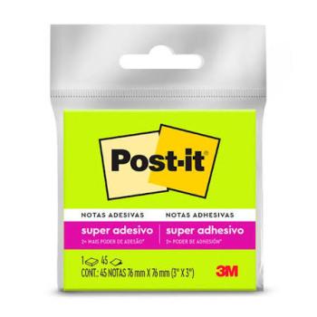 Post-It 76x76Verde 45 Fls - 3M