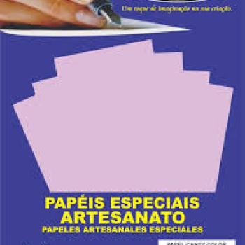 Papel Candy Color 180g/m2 A4 210x297mm com 20 Fls Salmão - Off Paper
