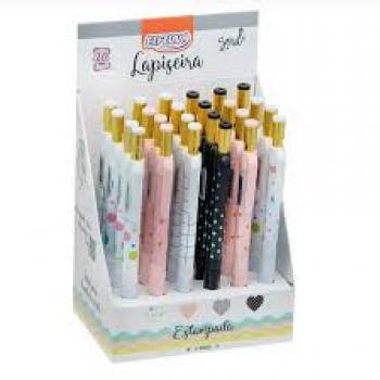 Lapiseira 2,0 mm Estampada Plástica 4 Modelos - BRW