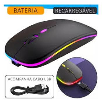 Mouse Recarregavel Sem Fio Com Bluetooth AG-690