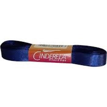 Fita de Cetim Tecida 10mx10mm Marinho - Cinderela*