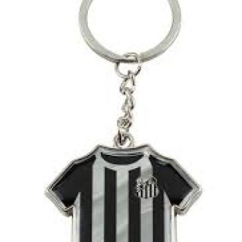 Chaveiro de Metal Camisa Santos Oficial