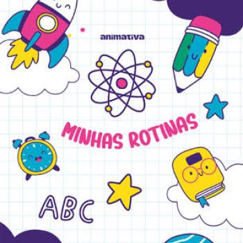 Caderno de Anotações Espiral Superior de Rotinas e Registros com 80 folhas - Linha Animamente