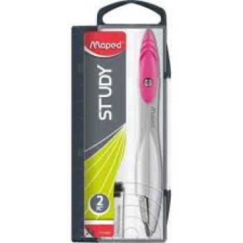 Compasso Study New Design Cinza Metal Estojo  - Mapped **