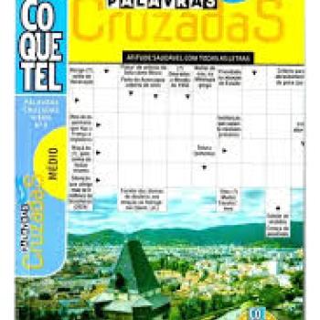 Livro Coquetel Palavras Cruzadas Viena - Coquetel