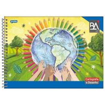 Caderno de Cartografia e Desenho Flex 96 Fls - Jandaia