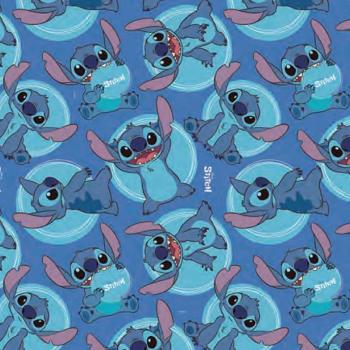 Saco para Presente Metalizado  60X90cm Infantil Sortido Stitch  - Valor da Unidade