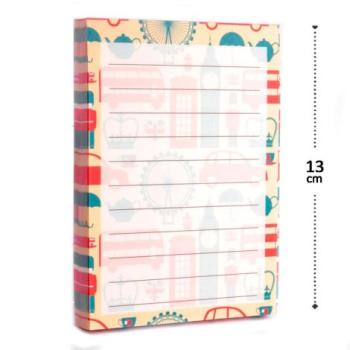 Bloco de Anotações 150 Fls Estampas Sortidas - Star Color