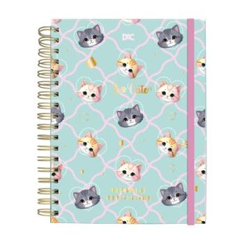 Caderno Smart Universitário So Cute Cat 80 Fls- Dac
