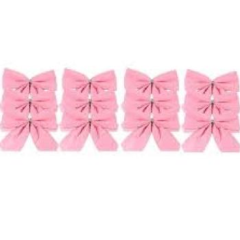 Laco 7,5 cm com 6 Peças Rosa Natural - Importado