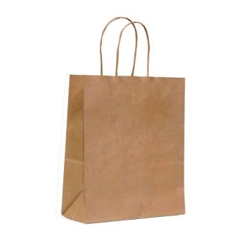 Sacola de Papel Scrity  14,5x16x8cm pp Kraft