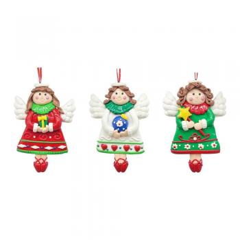 Enfeite Natal Anjo Natalino 11,5cmx08cm