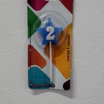 Vela Estrela Azul nr 02 Illumina