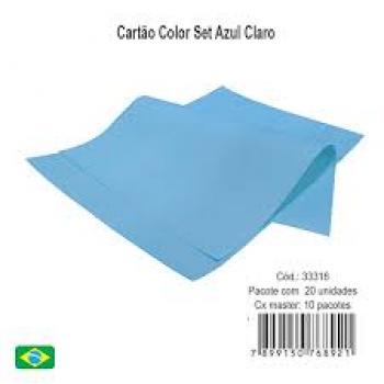 Papel Color Set Azul Claro Medida 48x66cm - VPA