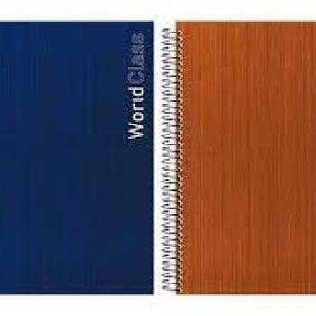 Caderno Universitário 1 Matéria, Capa Dura, World Class, 80F 200mmx275 Animativa