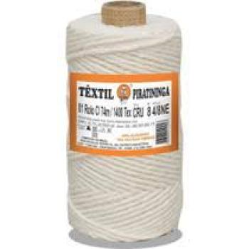 Barbante Cru 100g 8 Fios Rolo 74m